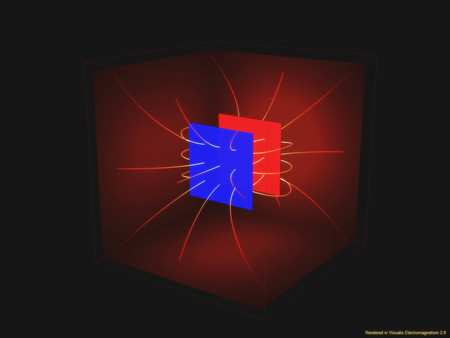 Screenshot z Visualis Electromagnetism Screenshot z Visualis Electromagnetism