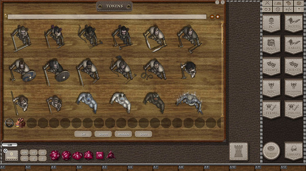 Fantasy Grounds - Jans Token Pack 31 - Frozen Adventurers