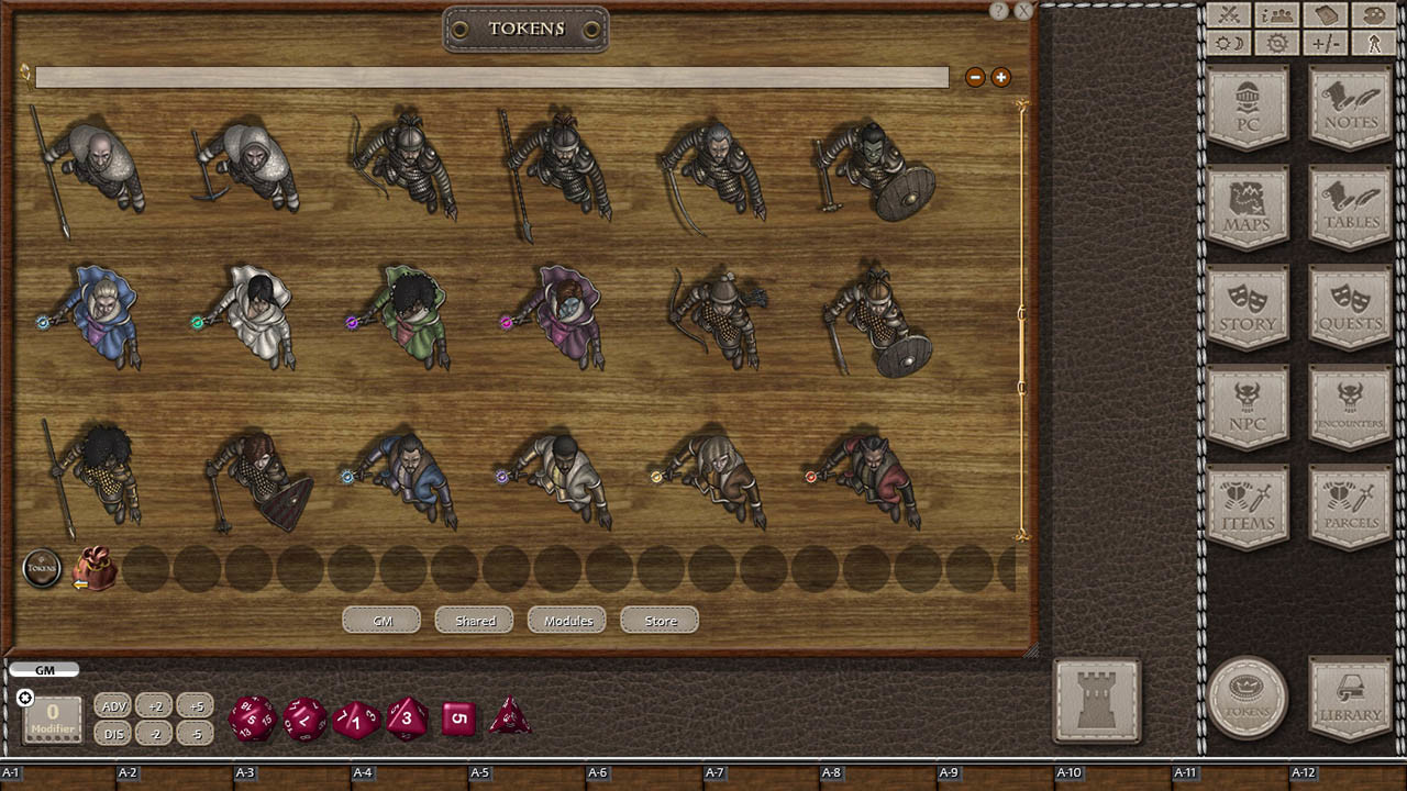Fantasy Grounds - Jans Token Pack 31 - Frozen Adventurersのスクリーンショット 1
