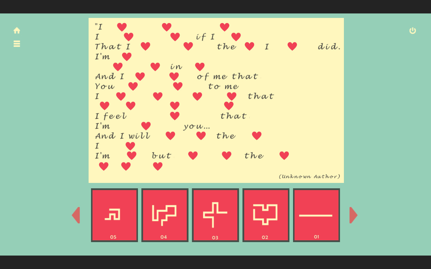 #4. One Line: Letters and Codes (Steam) 由: New Dawn Game Studio