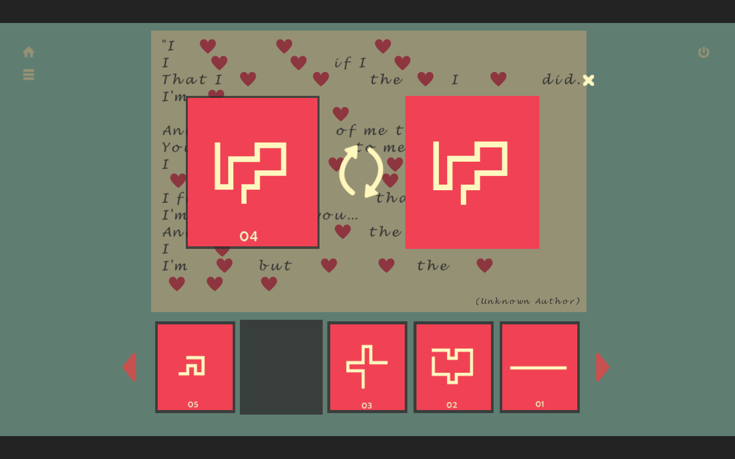 #6. One Line: Letters and Codes (Steam) 由: New Dawn Game Studio