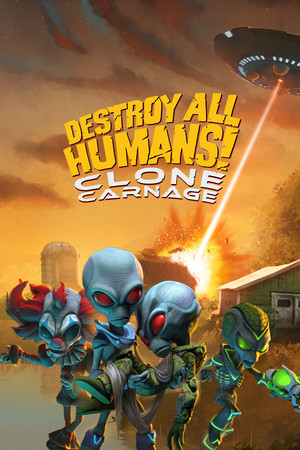Обложка Destroy All Humans! – Clone Carnage