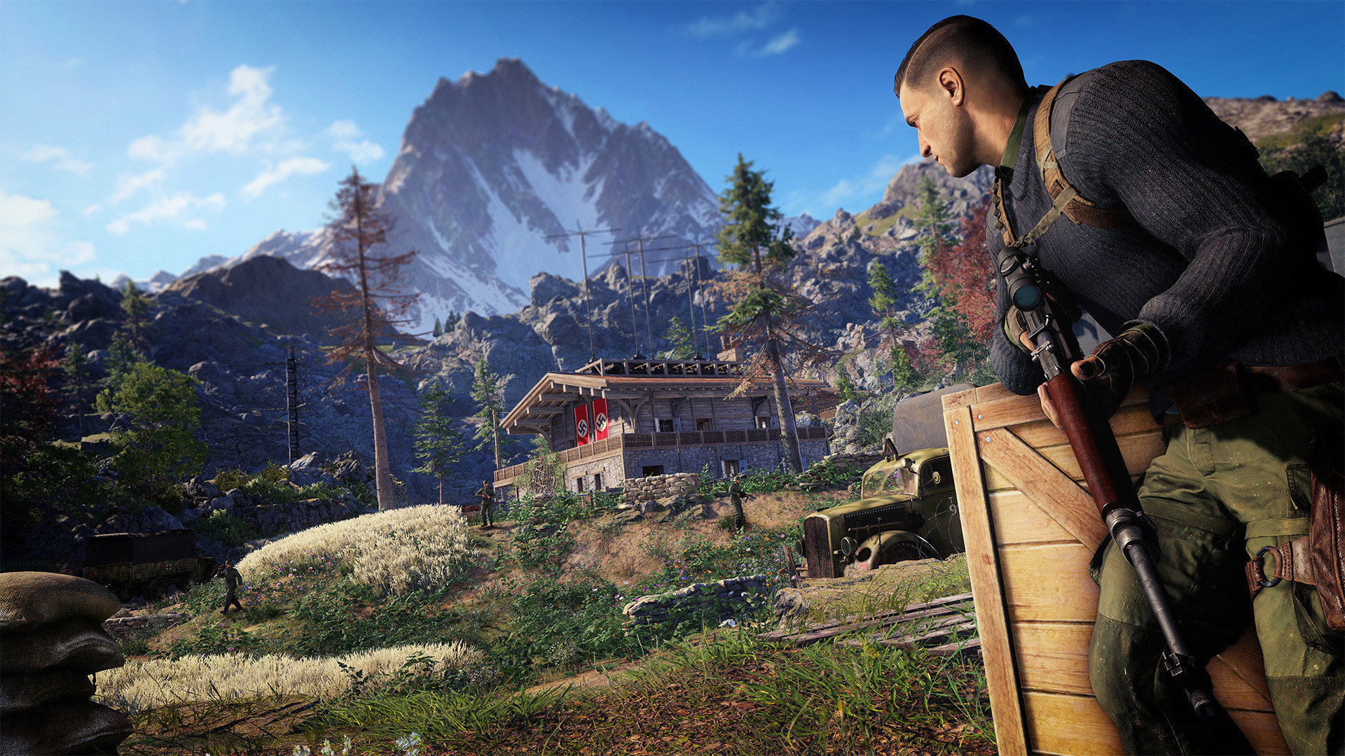 Sniper Elite 5: Target Führer - Wolf Mountain Featured Screenshot #1