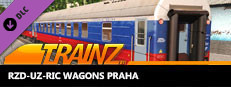 Trainz 2022 DLC - RZD-UZ-RIC Wagons Praha Small Capsule Image