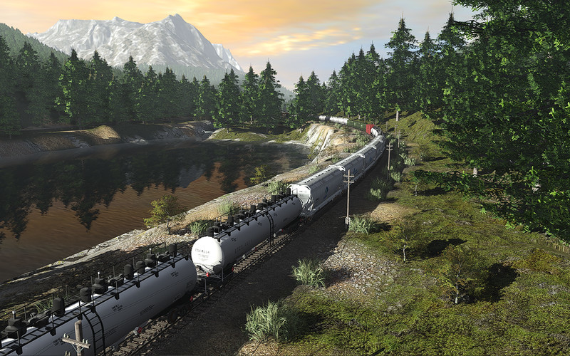 Trainz 2022 DLC - Canadian Rocky Mountains Ottertail to Castle Jct Featured Screenshot #1