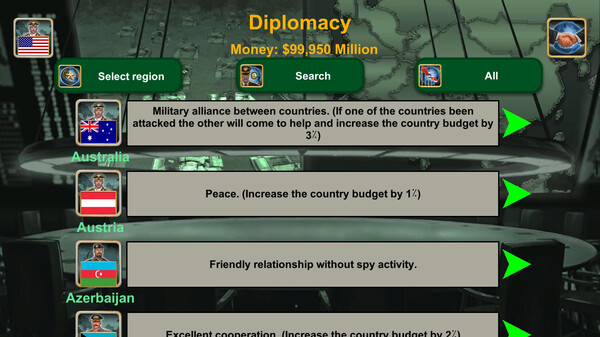 Screenshot z World Empire 2027