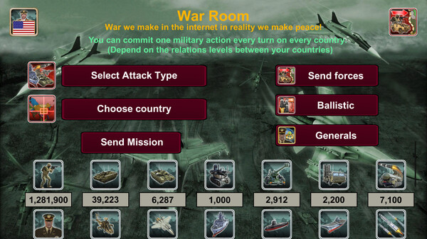 Screenshot z World Empire 2027