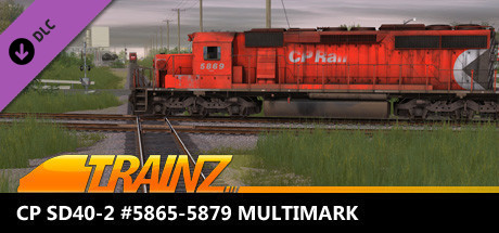 Trainz 2022 DLC - CP SD40-2 #5865-5879 Multimark banner image