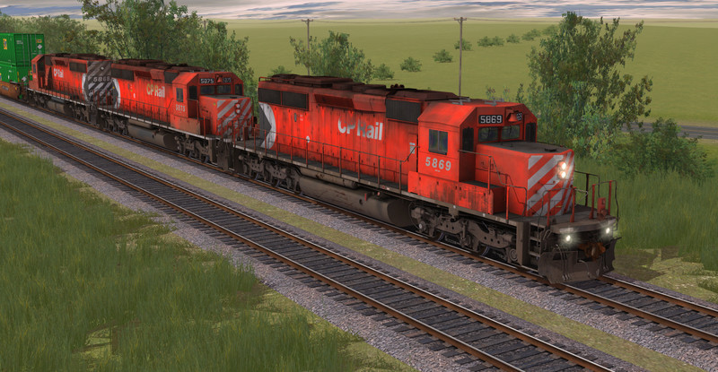 Trainz 2022 DLC - CP SD40-2 #5865-5879 Multimark Featured Screenshot #1