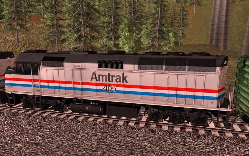 Trainz 2022 DLC - Amtrak F40PH 2 pack Featured Screenshot #1