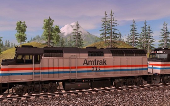 Trainz 2022 DLC - Amtrak F40PH 2 pack