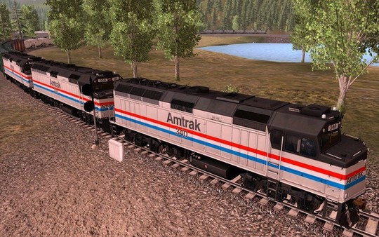 Trainz 2022 DLC - Amtrak F40PH 2 pack