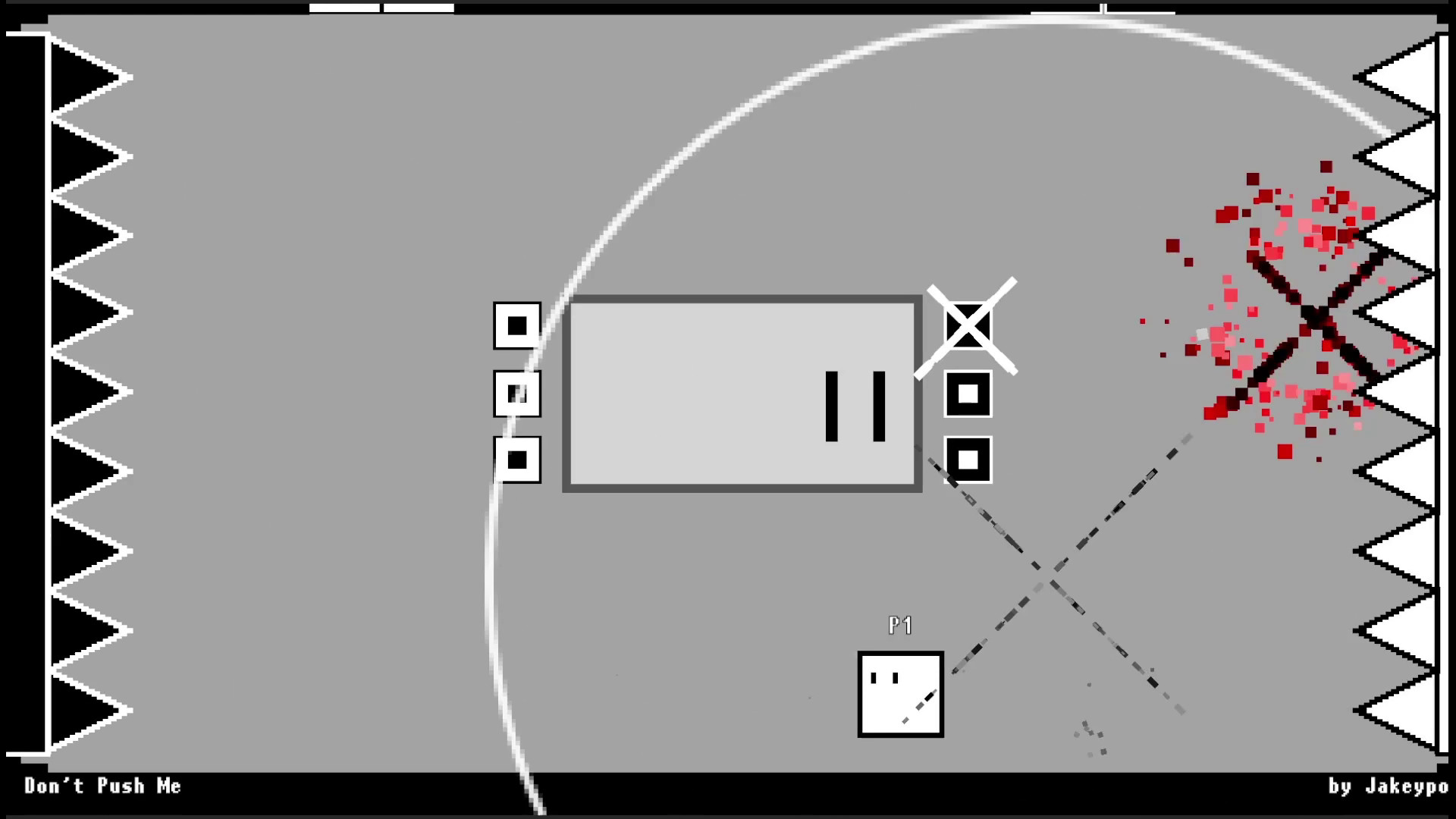 #3. Don't Push Me (Steam) 由: Jakeypoo Games