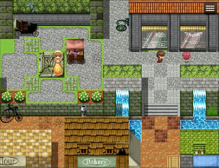 RPG Maker MZ - City Exterior Tileset