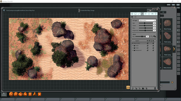 Fantasy Grounds - FG Desert Map Pack