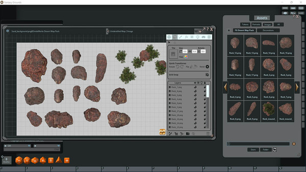 Fantasy Grounds - FG Desert Map Pack