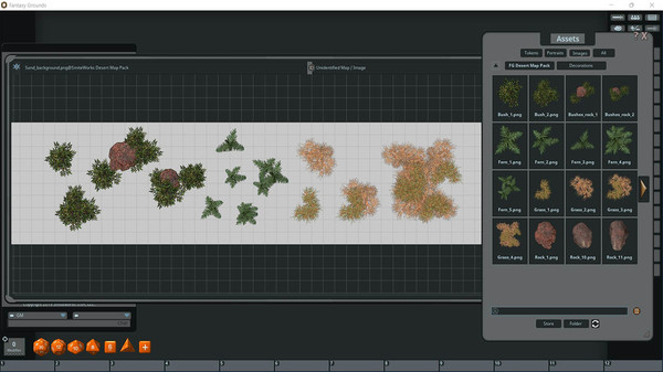 Fantasy Grounds - FG Desert Map Pack