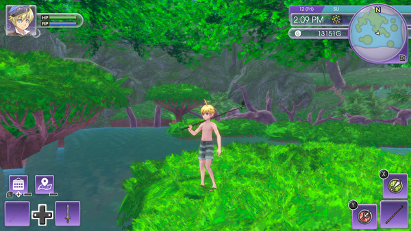 Rune Factory 5 - The Holy Knight and the Bibliophile Swimsuit Set + New Ranger Care Package Item Pack