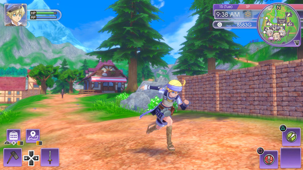 Rune Factory 5 - Rune Factory 2 Outfits: Kyle and Mana