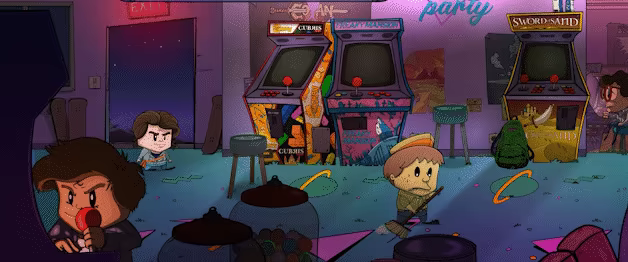 Runner Party video 1
