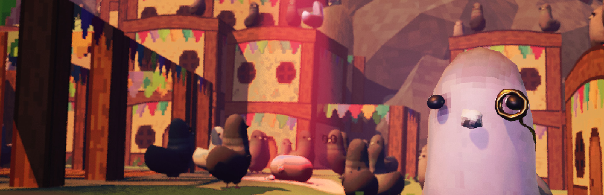 A Pigeon Detective Game: Twin Beaks