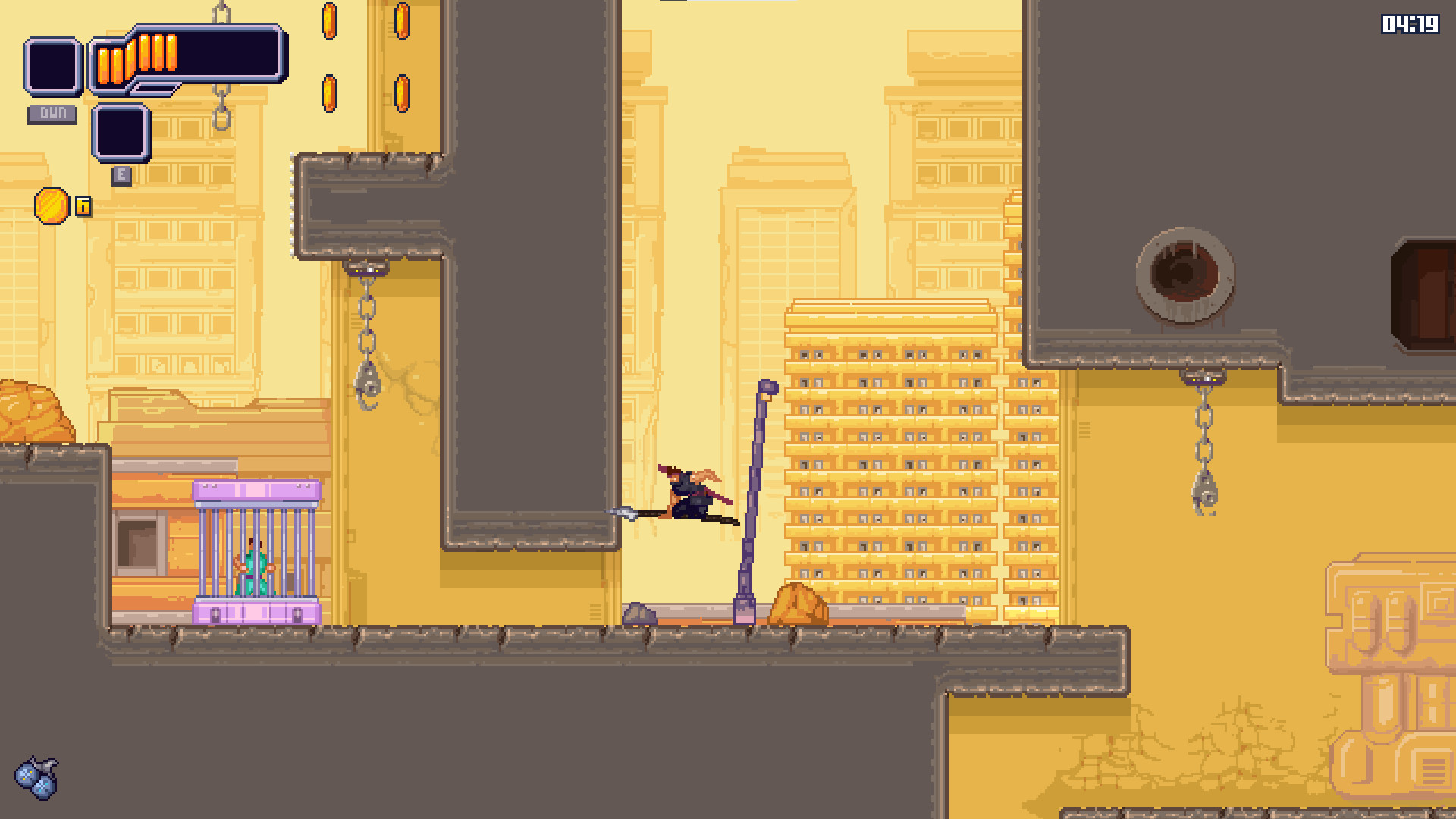 #2. Ninjas Against the Machines (Steam) 由: Ome6a Games