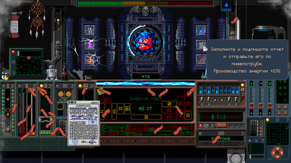 Screenshot z Save the Reactor