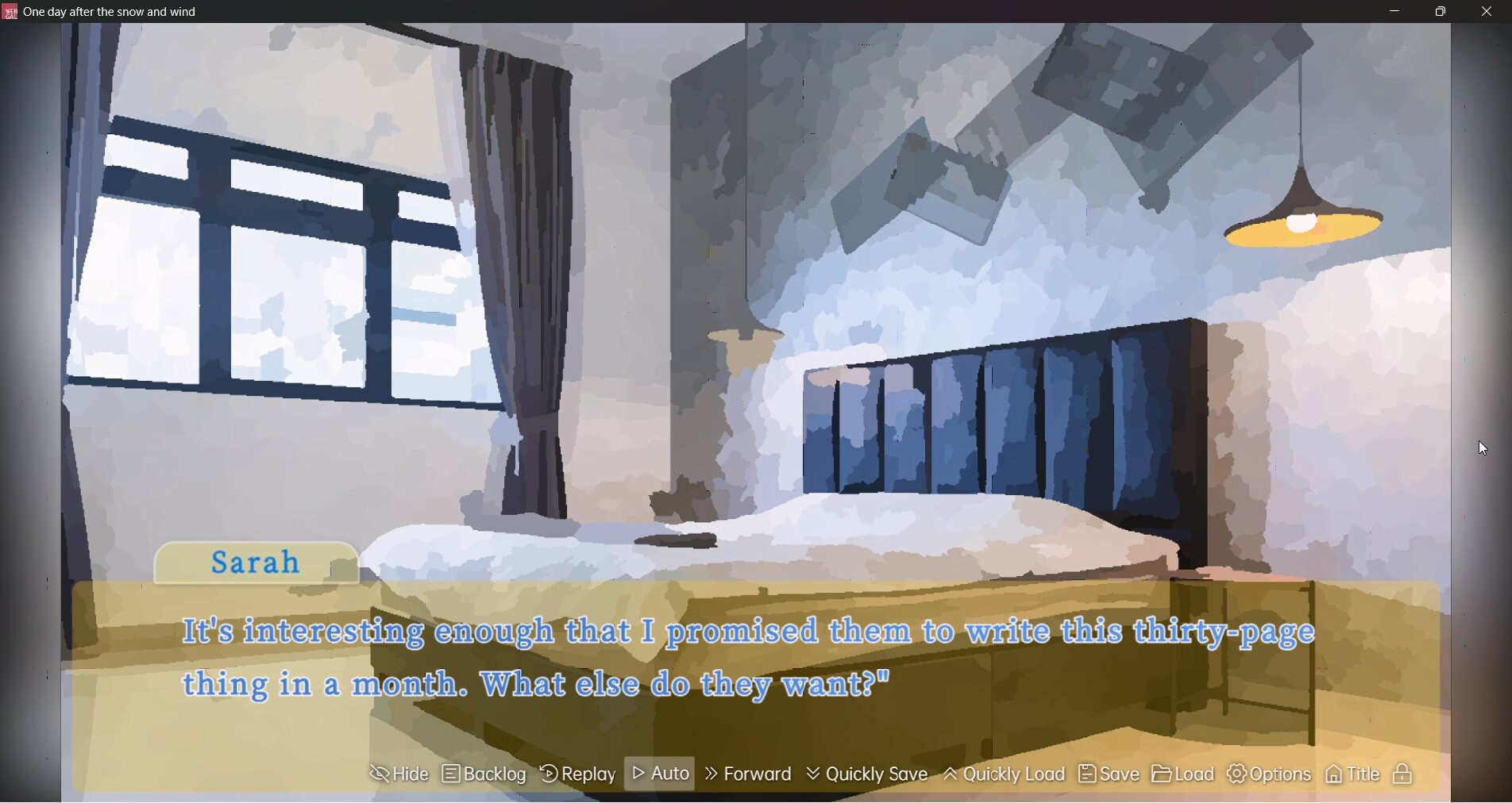 #3. One day after the snow and wind (Steam) By: 灵虚之幽