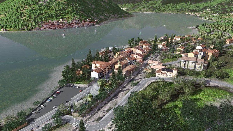 Trainz 2022 DLC - Sebino Lake, Italy Featured Screenshot #1