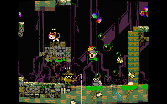 Babushka's Glitch Dungeon Crystal 老奶的故障地牢大冒险 game for Linux 1