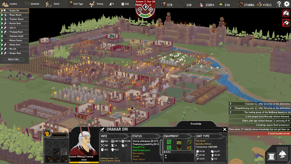 Primitive Society Simulator screenshot 2