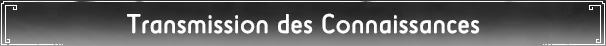 ‌Transmission des Connaissances