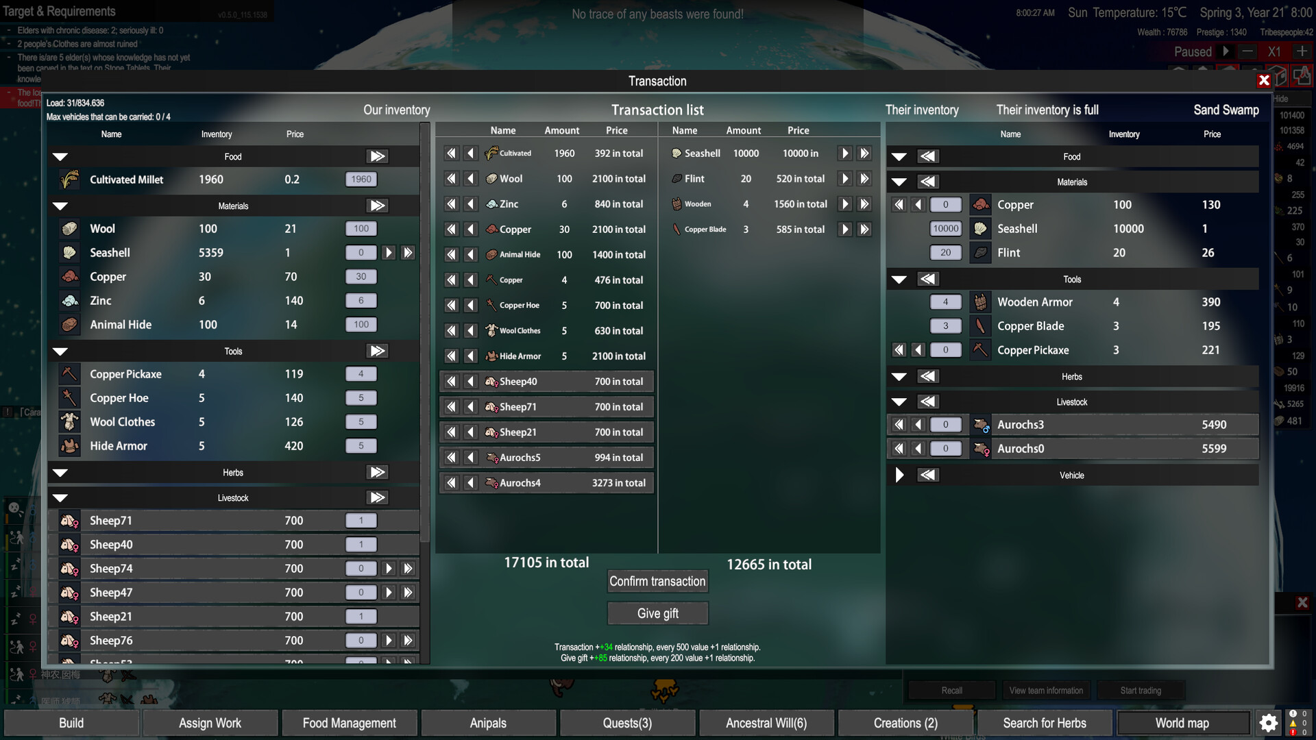 Primitive Society Simulator screenshot 11