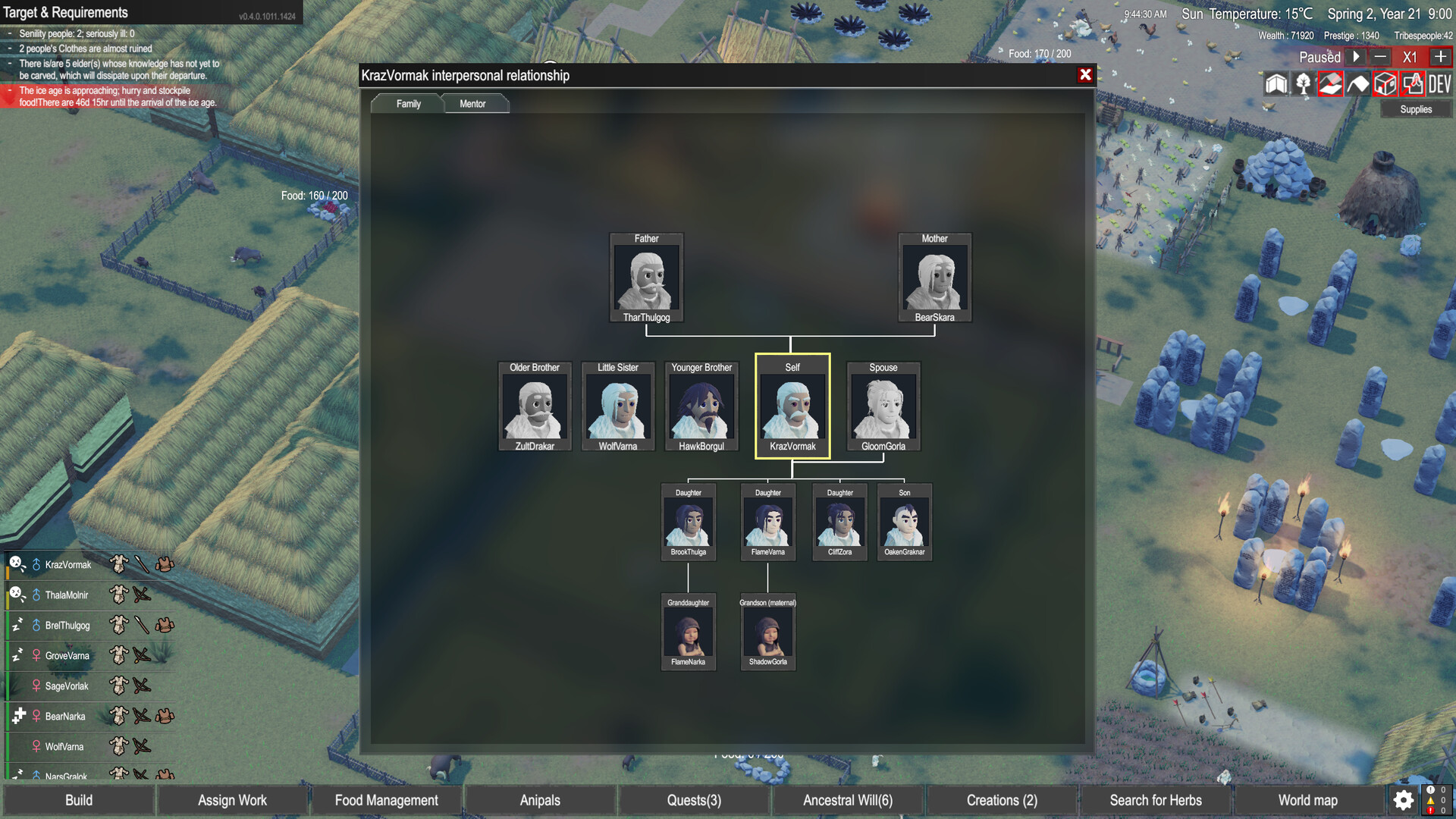 Primitive Society Simulator screenshot 7