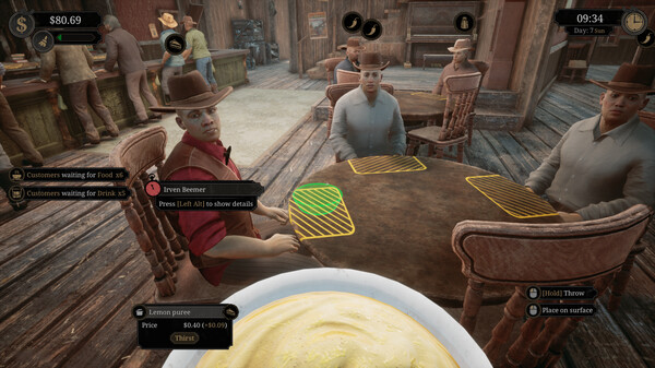 Screenshot z Saloon Simulator