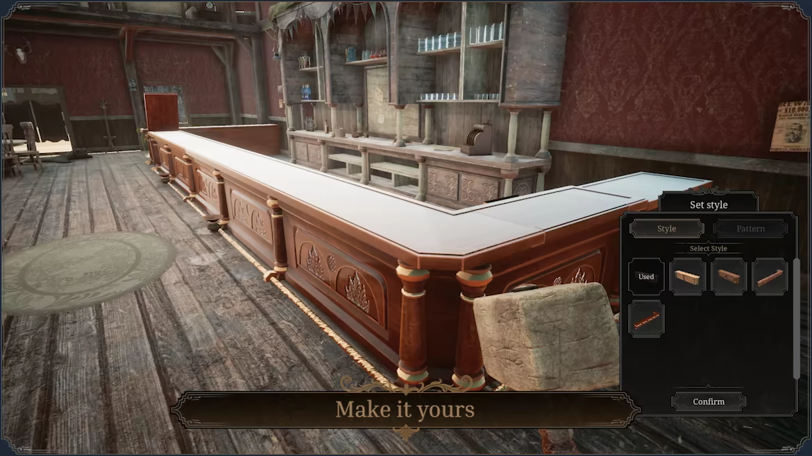 Saloon Simulator video 4