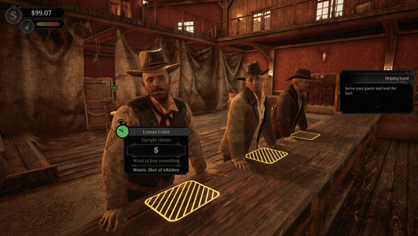 Saloon Simulator