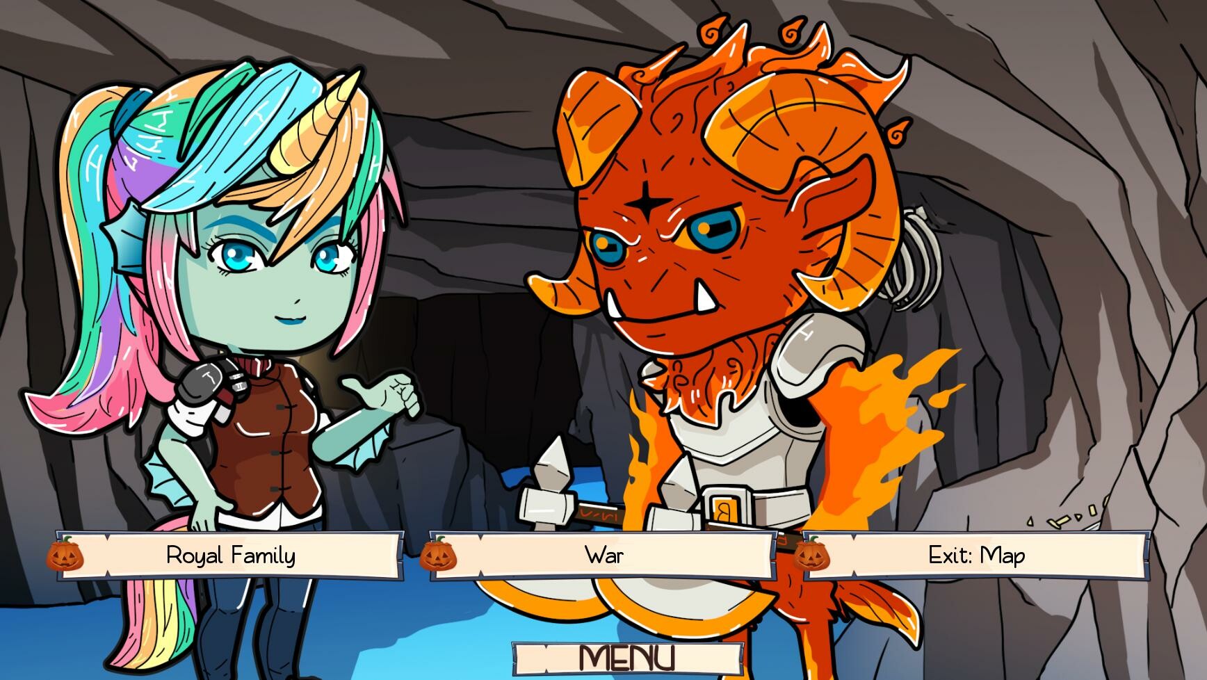 Army of Tentacles: Assault on Rainbow Unicorn Islandのスクリーンショット 1
