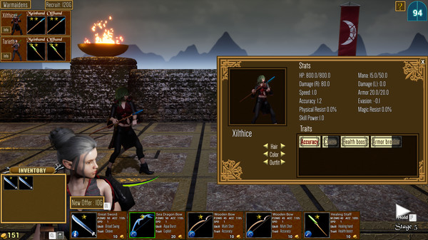 Скриншот 3 из игры Elven Warmaiden