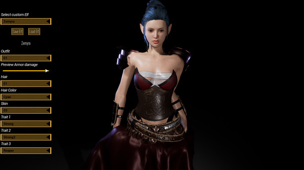 Скриншот 1 из игры Elven Warmaiden