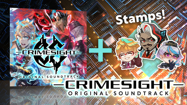 CRIMESIGHT OST (+Game Stamps)