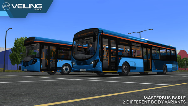 OMSI 2 Add-on Masterbus Veiling Pack — скриншот 9