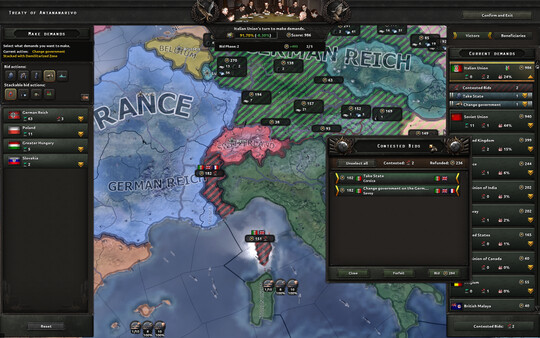 Hearts of Iron IV - By Blood Alone (DLC) (Steam) screenshot 8