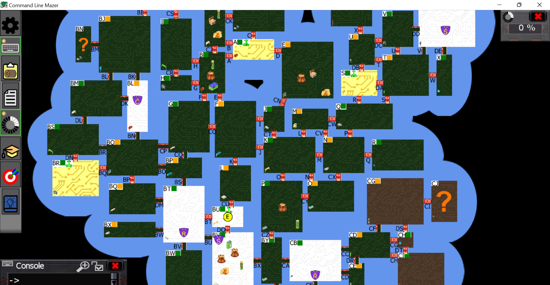 #2. Command Line Mazer (Steam) 由: Zhi Wong