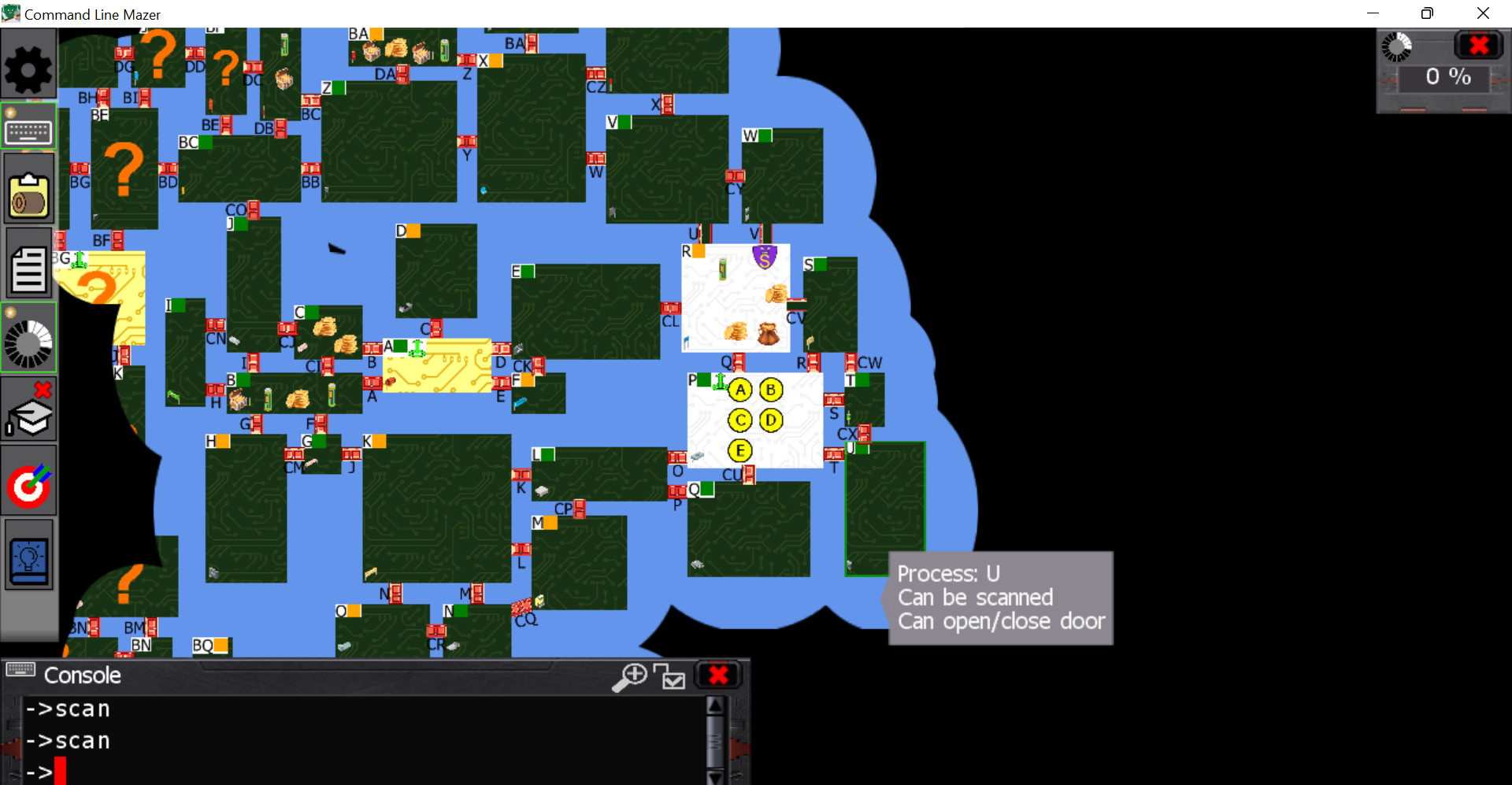 #5. Command Line Mazer (Steam) 由: Zhi Wong
