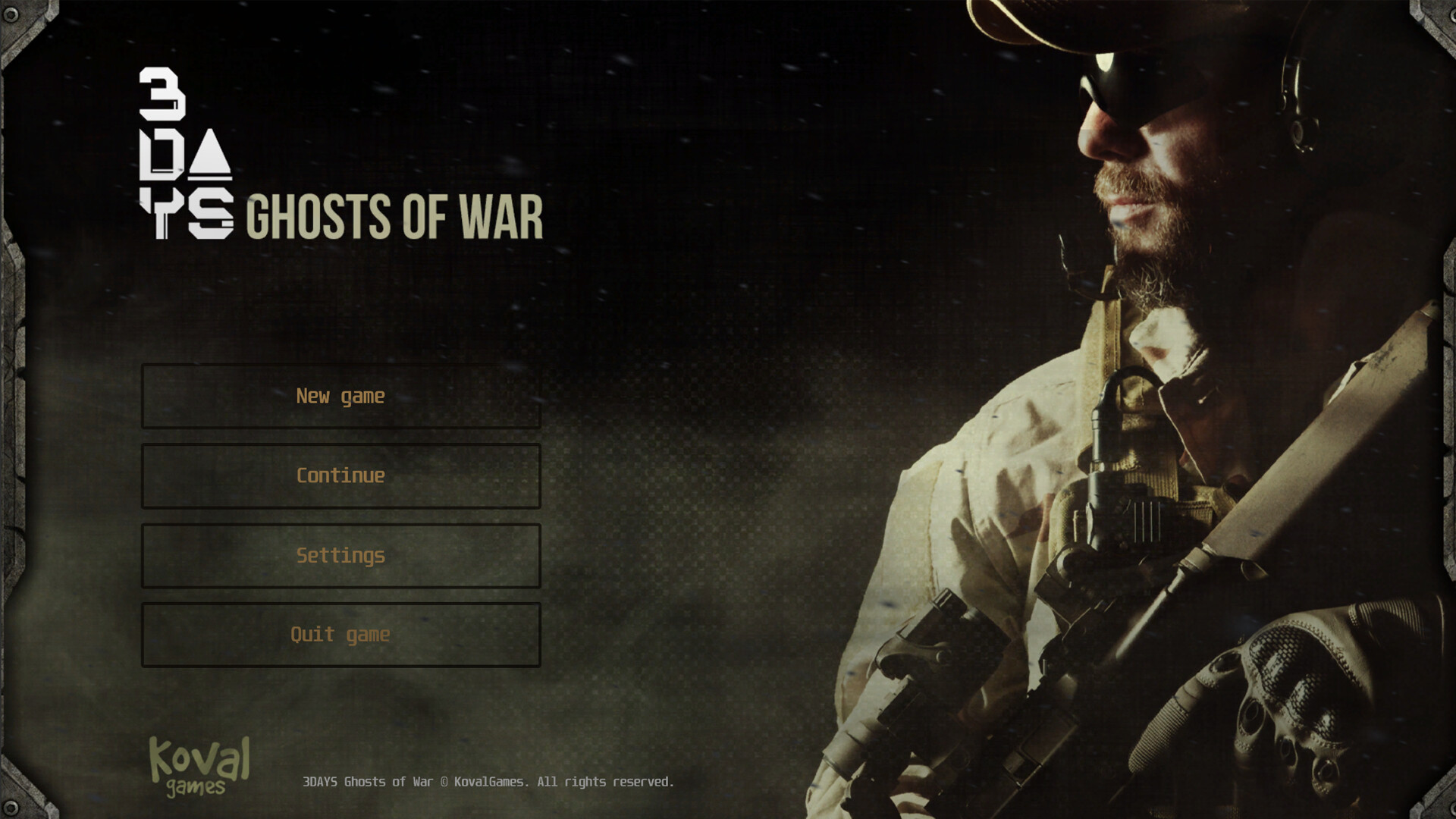 3 DAYS: Ghosts of War Featured Screenshot #1