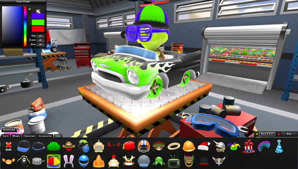 Screenshot z Zero Gear