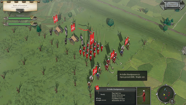 Field of Glory II: Medieval - Rise of the Swiss — скриншот 8