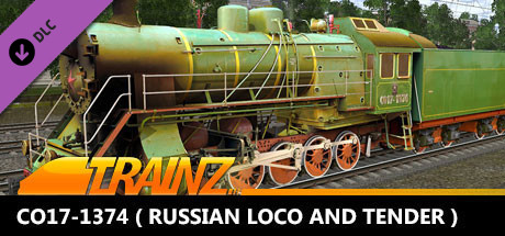 Trainz 2022 DLC - CO17-1374 ( Russian Loco and Tender ) banner image