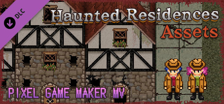 Pixel Game Maker MV - Haunted Residences Assets banner image